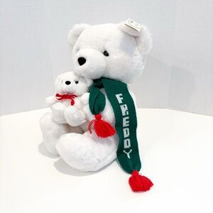 NWT Vintage Russ Frederick & Nelson teddy bear stuffed animal